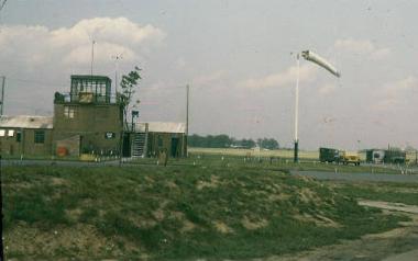 Attlebridge control tower. Photograph by John Michael, who was stationed at Attlebridge with the 466th Bomb Group.